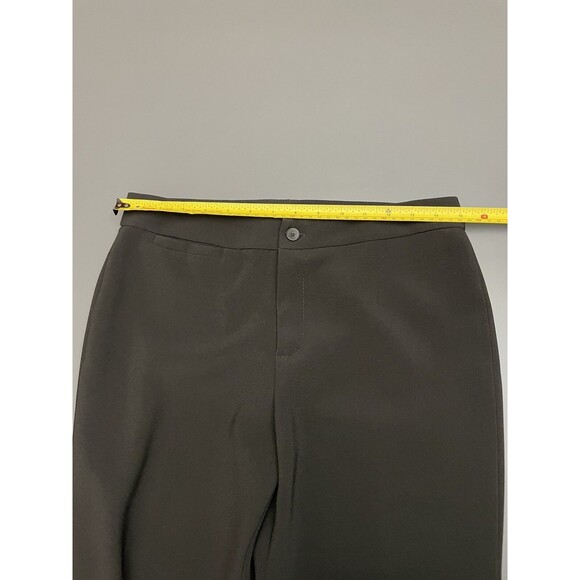 Women Slacks Dress Pants Stretch Office Casual Straight Leg Trouser Sz M-L 30x30 - Picture 3 of 10